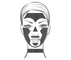 Como utilizar máscara de gesso facial de lama negra
